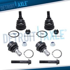 Front Upper & Lower Ball Joints for 2005-2012 Nissan Frontier Pathfinder Xterra