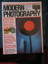 Modern Photography Magazine August 1977 Leica R3 Skyscraper Super Fast Film P T