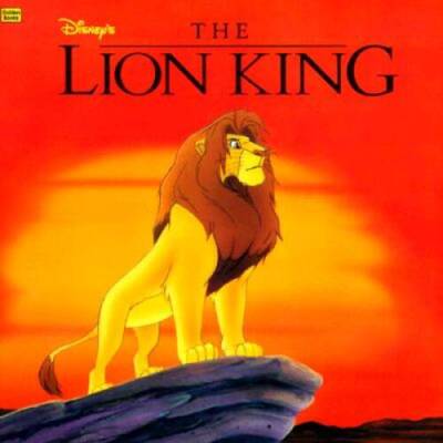 Disney's The Lion King (A Golden Look-Look Book) - Paperback - VERY GOOD