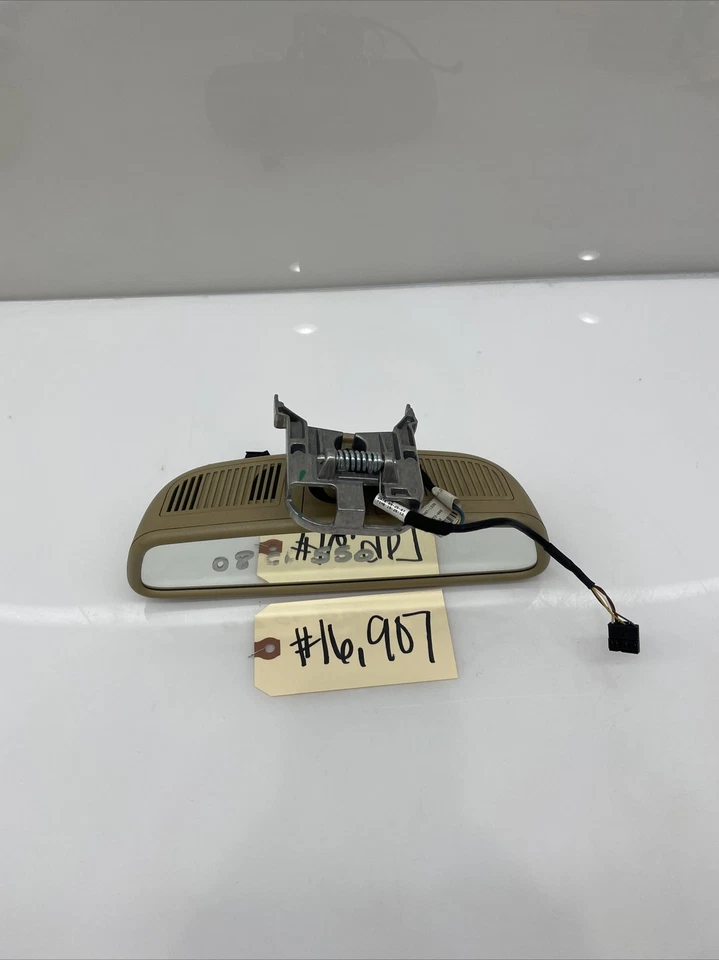 2007 - 2010 Mercedes W216 Cl63 Amg Cl550 Cl600 Interior Rear View Mirror Beige - Image 2 of 4