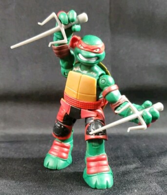 2016 Teenage Mutant Ninja Turtles TMNT 5 Inch NINJA KICK RAPH Complete Working *