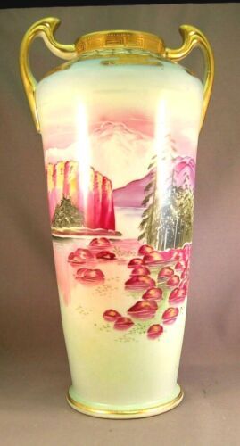 80s Roy Hamilton for Mikasa 花瓶 ピンク Vintage Roy Hamilton for Mikasa Pink Ceramic Vase Japan 9.5” MCM