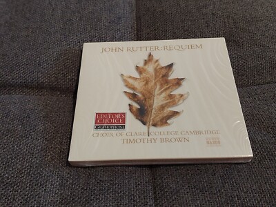 John Rutter Requiem Timothy Brown CD New & Sealed