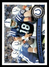 2011 Topps #368 (Peyton Manning / Donald Brown) Colts