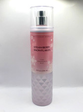 BATH AND BODY WORKS STRAWBERRY SNOWFLAKES BODY MIST 8 FL OZ