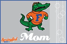 Florida Gators SCROLL MOM w/ ALBERT Vinyl Decal UF Sticker Car Truck Window