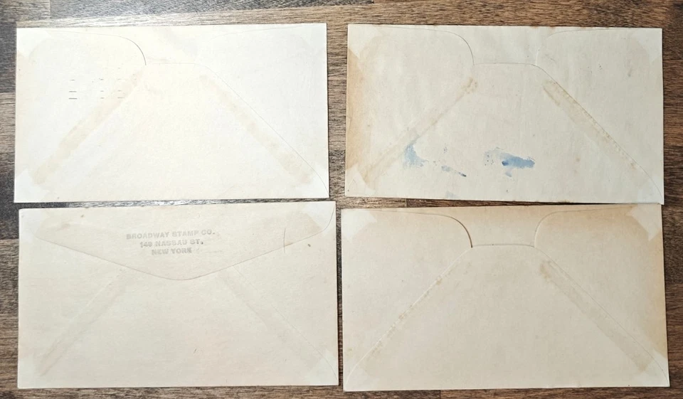 ESF US COVERS Lot of Four: WWII 1943 OVERRUN COUNTRIES FDC MATCHING ANDERSON NR! - Image 2 of 2