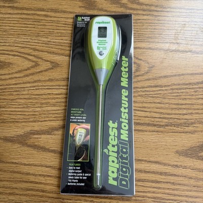 RAPITEST DIGITAL MOISTURE SOIL FLOWER VEGETABLES TEST METER GARDEN PLANT TESTER