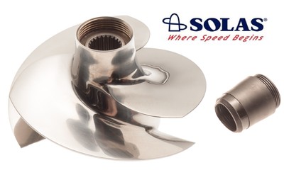 Solas SeaDoo GTI 130 155 4-Tec Impeller SR-CD-10/18A W/ Cone 2009 & Up