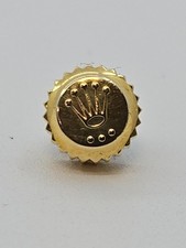 Rolex Crown, 7mm , 24 704 8, 18k Yellow Gold, AAA Condition