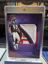 2025 Panini Silhouette Ray Lewis Ravens Logo Patch 1/7