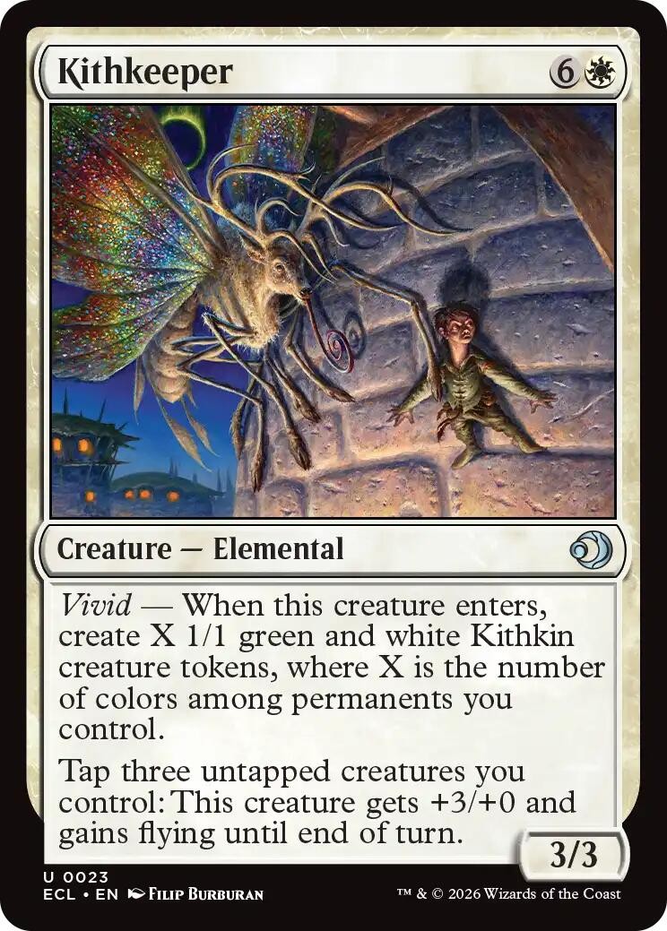 Kithkeeper [ECL - 23] Uncommon NM Lorwyn Eclipsed
