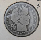 1903-O Barber 50c Half Dollar