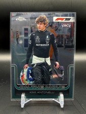 2025 Topps Chrome Formula 1 - Kimi Antonelli #185 On the Move Base RC - F1