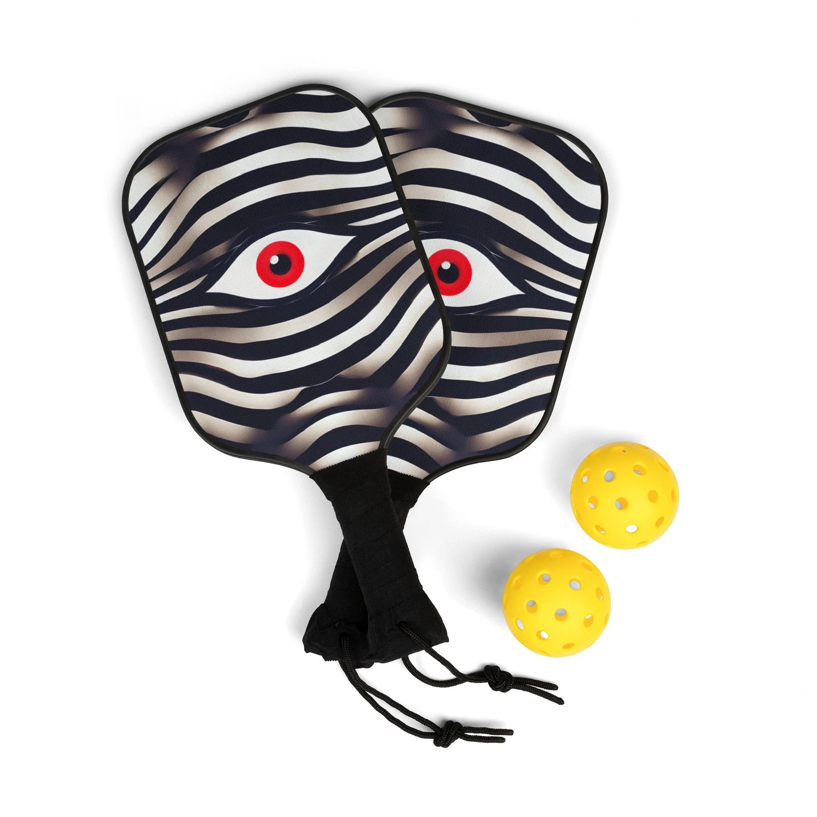 Bold Zebra Pickleball Kit - Unique Paddle Set
