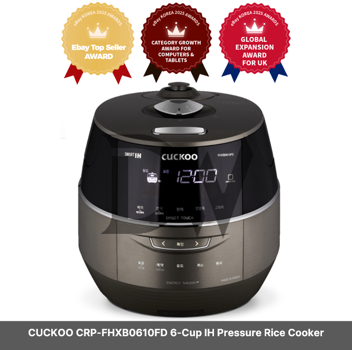 CUCKOO CRP-FHXB0610FD 6-Cup IH Pressure Rice Cooker / 220V / EU