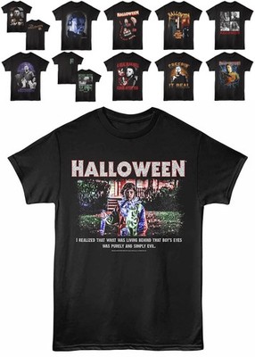 Pre-Sell Halloween Michael Myers Horror Movie Licensed T-Shirt #8