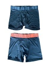 Set of 2 Polo Ralph Lauren Boys Boxer Briefs Size M 8-11 Athletic Underwear