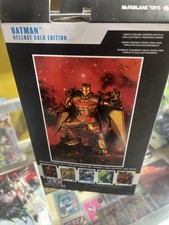 DC Multiverse Hellbat Suit Gold Edition Batman Action Figure Mcfarlane Toys NIB