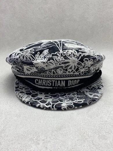 Christian Dior/Bonnet/  /Toile/Noir/Femme/31REV920X131