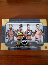 2019 UFC Topps Museum Collection Hobby Box New/Factory Sealed