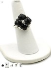 Tacori “City Lights” black onyx sterling silver 18k ring — photo 2