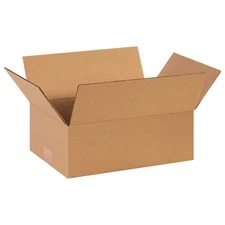 GRAINGER APPROVED 11R354 PK 25 Shipping Box,14x10x5 in 11R354