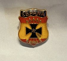 Blue Division WW II Spain Pin Badge