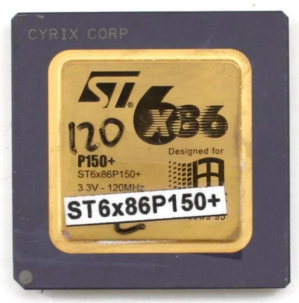 Cpu, st6x86p150+ 3.3v - 120mhz - Image 2 of 2