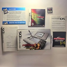 Nintendo DS Original Box, Metroid Prime Hunters Demo Cart Manuals - No Console