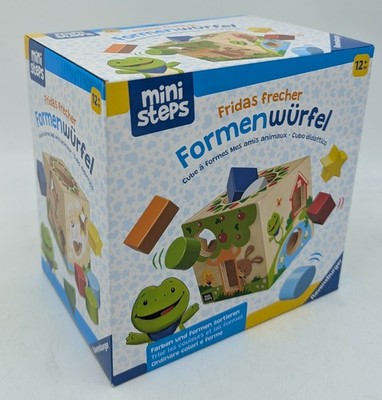 Ravensburger ministeps 04581 Fridas frecher FormenWürfel Formensortierwürfel NEU