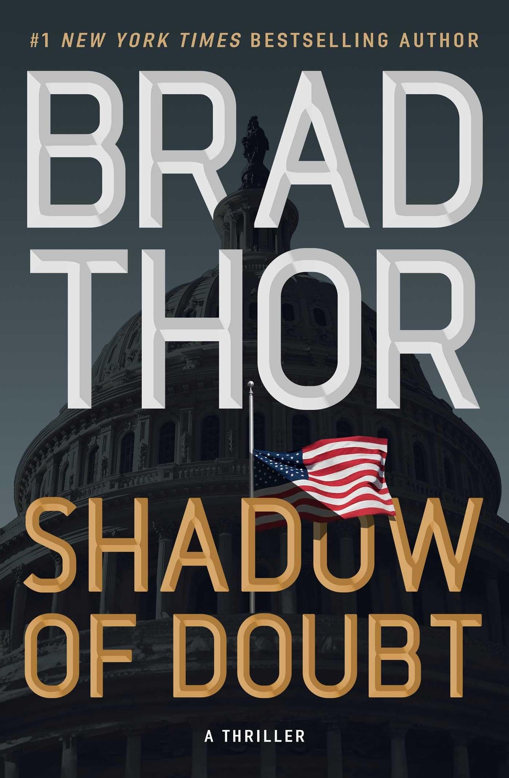 Shadow of Doubt Brad Thor Scot Harvath Book 23 Hardback Action Thriller - Image 6