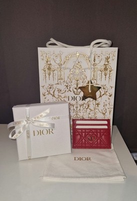 Christian Dior Freesia Cardholder Heart Dioramour Kartenetui Herz NEU!