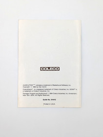 Choplifter! W / MANUAL  (ColecoVision, 1984) Game Cartridge Coleco TESTED WORKS