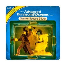 LJN LJN Action Figure Sinister Spectre & Lich VG  Mint