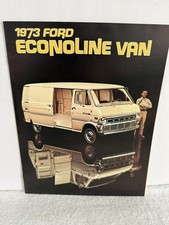 1973 Ford Econoline Van Brochure E-100 E200 E-300
