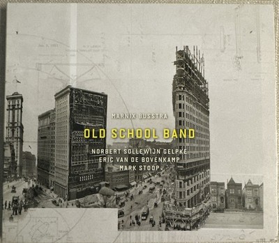 Marnix Busstra 'Old School Band' Dutch jazz guitarist/composer (CD, 2017)
