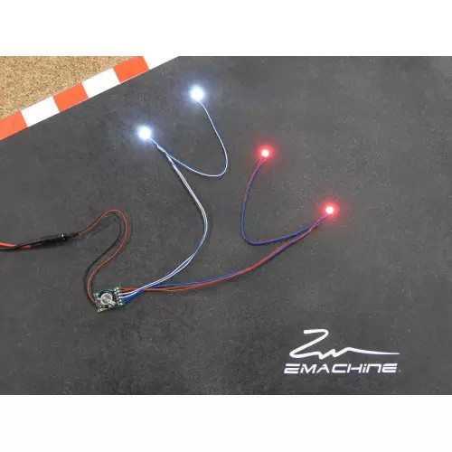 Zmachine Light Set ZM160 Xenon module d'éclairage haute précision pour slot car