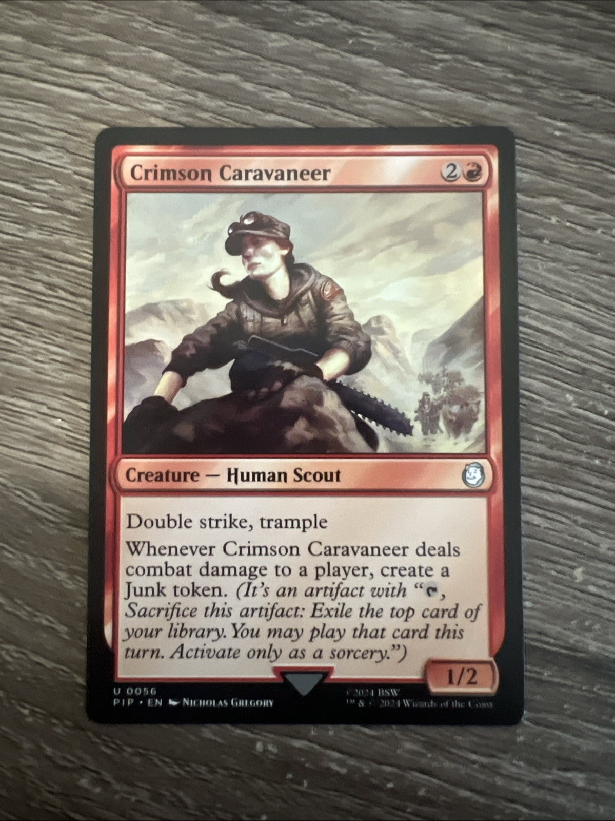 Индивидуальные карты CCG Crimson Caravaneer Universes