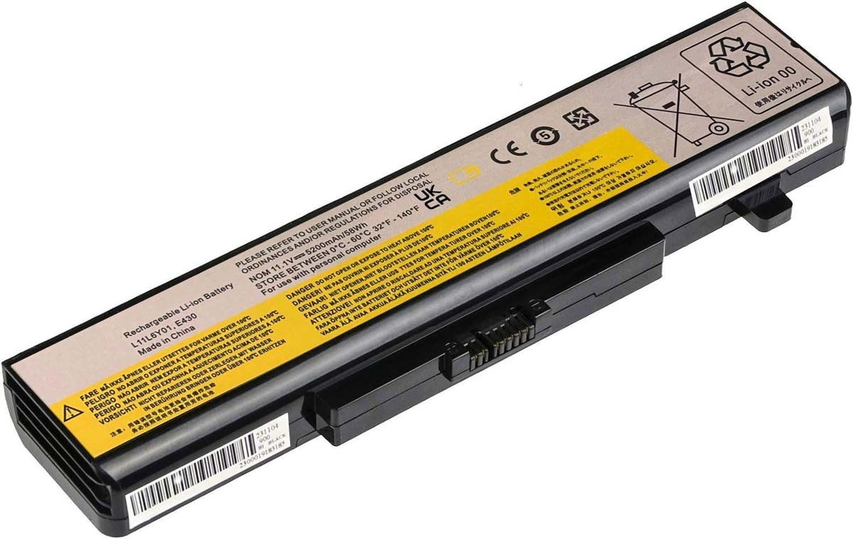 Batterie L11L6Y01 pour Lenovo B5400 à haute autonomie 6 cellules Lithium
