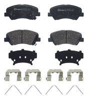Bremsbelagsatz Vorne Mando-System FüR Hyundai Accent V Stufenheck HC Ab 16->