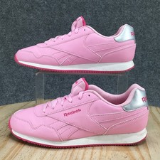 Reebok Shoes Youth 5 Pink Royal Classic Jogger 3.0 Casual Sneakers Lace Up Low