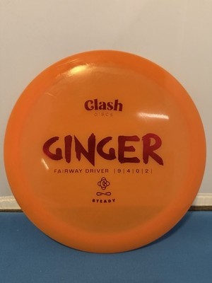 Used  NO INK! Clash Discs Ginger Fairway Driver 176g