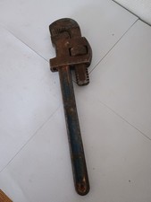 Stilsons 14" Record Pipe Wrench Made In England Vintage Tools Excellent Quality