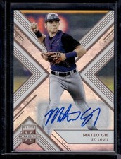 2018 Panini Elite Extra Edition #107 Mateo Gil Autographs