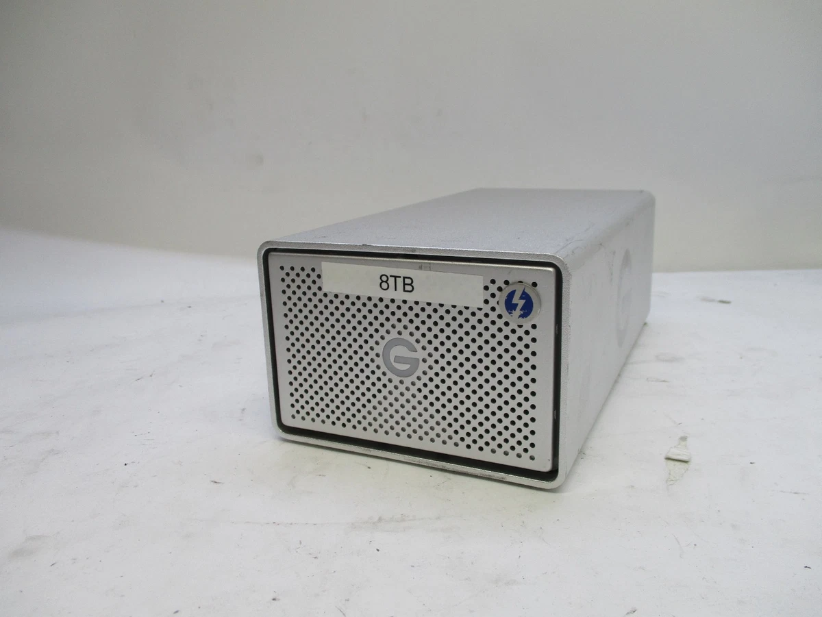 G-Technology External Hard Disk Drives Thunderbolt 8 TB Storage
