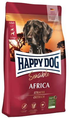 Happy Dog Supreme Sensible Africa 4 kg Trockenfutter für Hunde