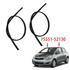 2x Roof Drip Molding Trim For 2007-2011 Toyota Yaris Hatchback 75551-52130 Usa