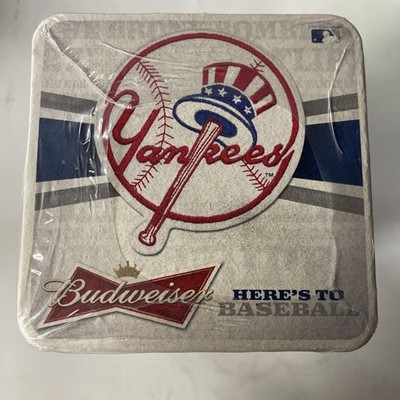 125 Beer Coasters 2013 Budweiser New York Yankees