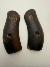 NEF New England Firearms Wood Magna Style Revolver Grips - Round Butt -No Screws